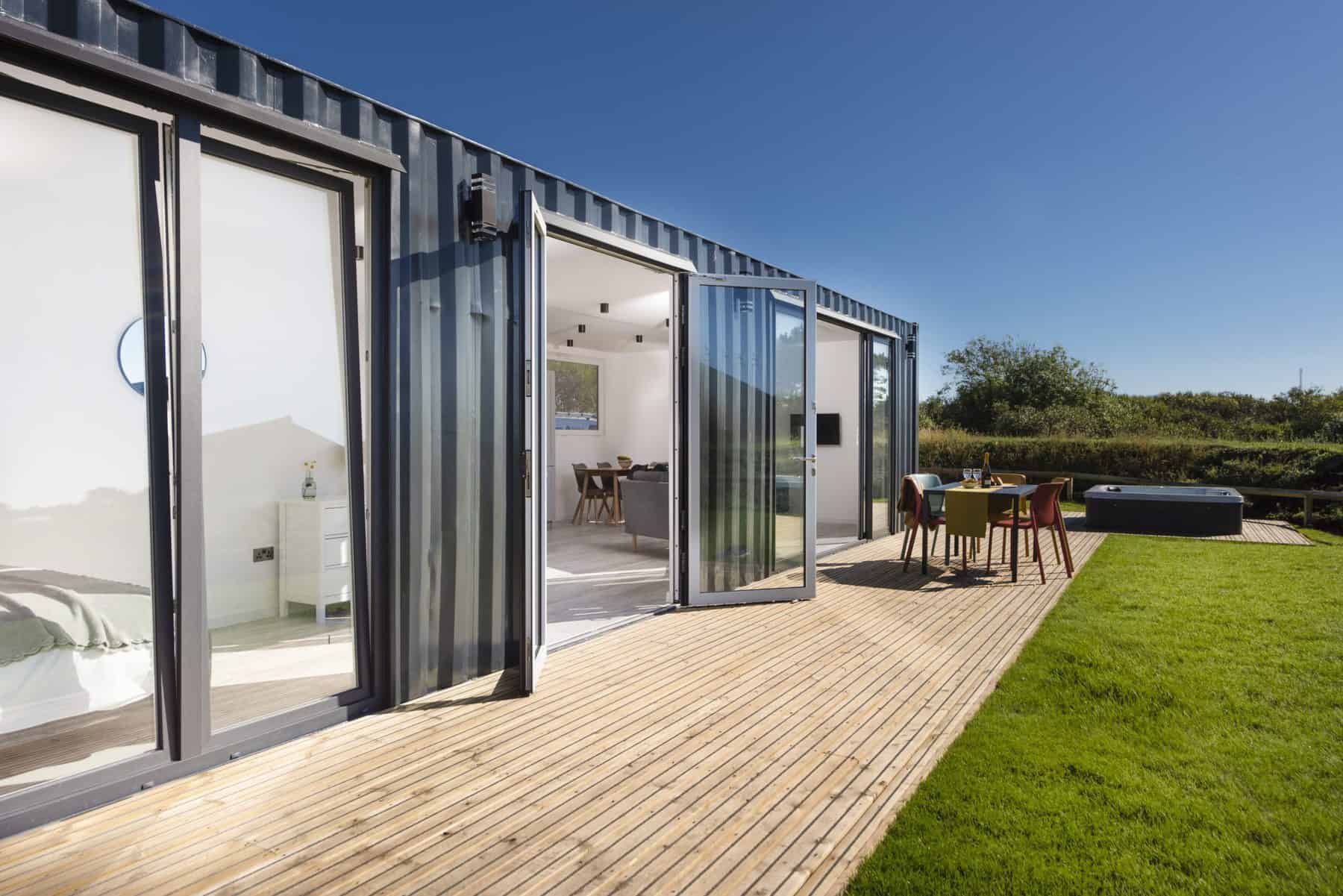 Serpentine Cabin holiday home in Cornwall