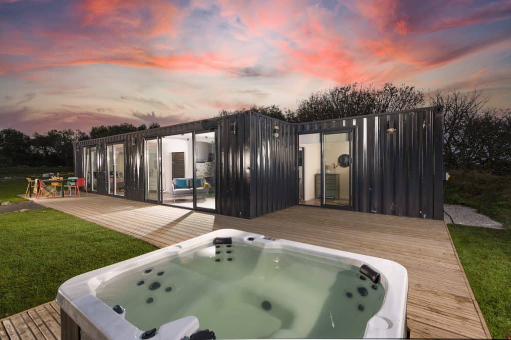 Calcite Caibin holiday home in Cornwall
